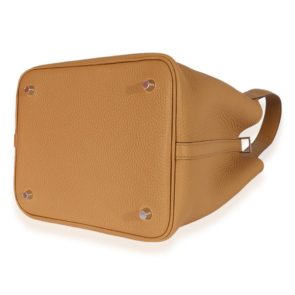 Hermès Biscuit Clémence Picotin Lock 22 PHW - Picture 7 of 7